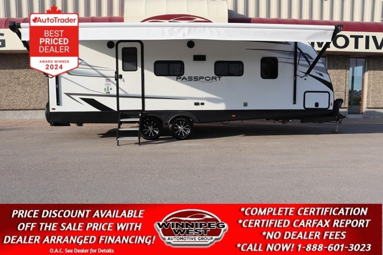 Used 2022 Keystone RV Passport Grand Touring 2400RB CLEAN MODERN CAMPER & STILL SHOWS AS NEW!! for sale in Headingley, MB