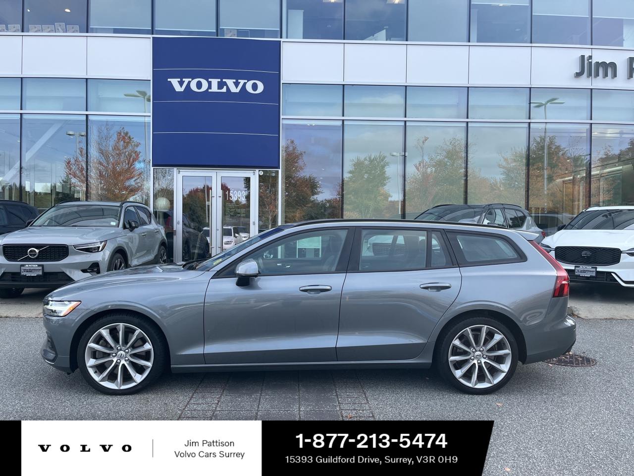 Used 2021 Volvo V60 T6 AWD Momentum | ACCIDENT FREE for sale in Surrey, BC