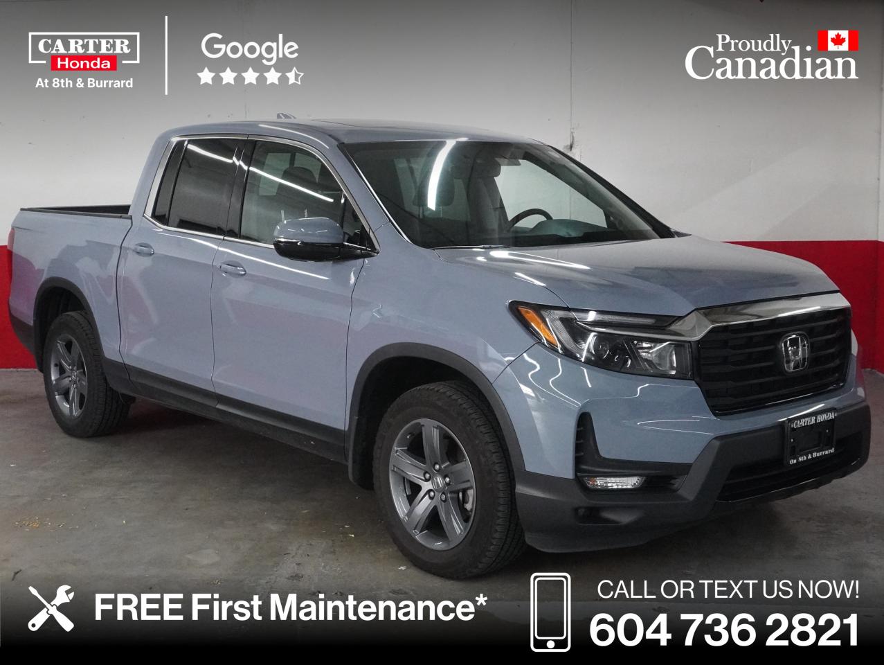 Used 2023 Honda Ridgeline TOURING AWD, NO ACCIDENTS, GPS, LEATHER, APPLE for sale in Vancouver, BC
