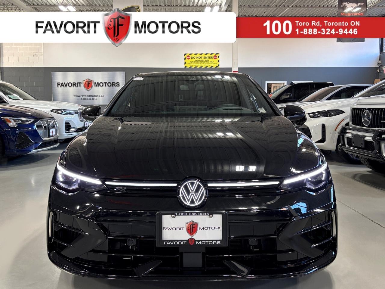 Used 2025 Volkswagen Golf R Black Edition DSG|AWD|SUNROOF|NAV|HARMANKARDON|HUD for sale in North York, ON