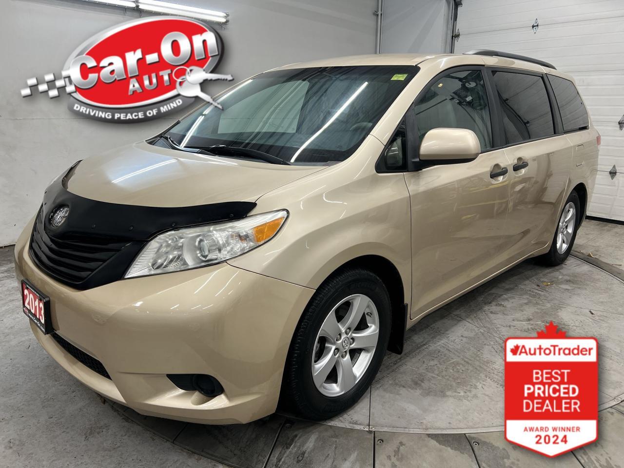 Used 2013 Toyota Sienna CERTIFIED! | 7-PASSENGER | KEYLESS ENTRY | CRUISE for sale in Ottawa, ON