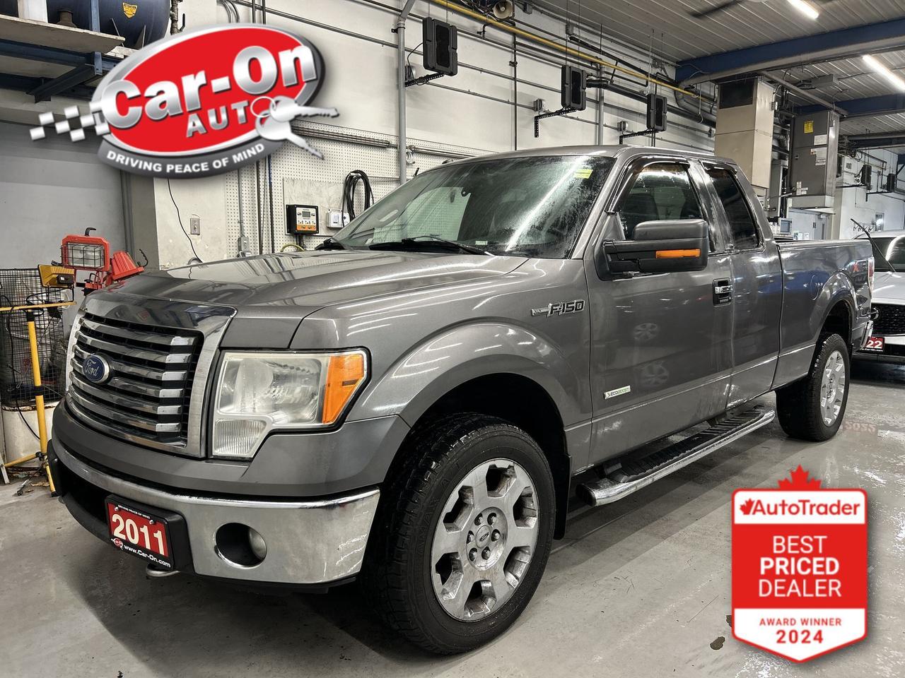 CERTIFIED!!! LOW KMS!! XLT 4X4 W/ XTR PACKAGE 3.5L ECOBOOST!! 20-Inch chrome alloys, remote start, tow package, 6-foot 6-inch box w/ bedliner, air conditioning, running boards, keyless entry, power locks, power windows, power mirrors, automatic headlights and cruise control!!*This car was used as a previous daily rental*