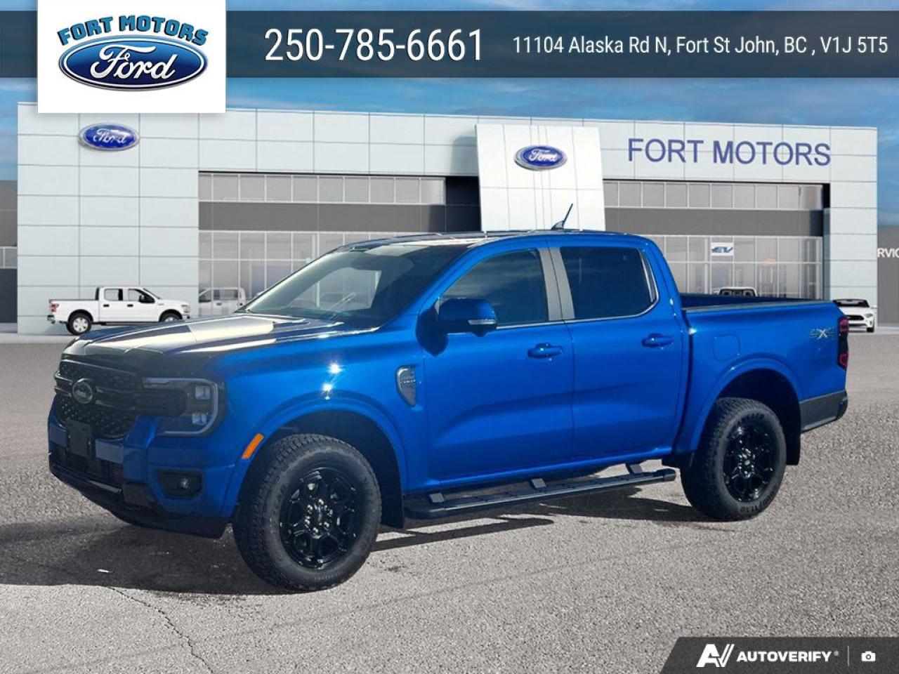 New 2025 Ford Ranger LARIAT® for sale in Fort St John, BC