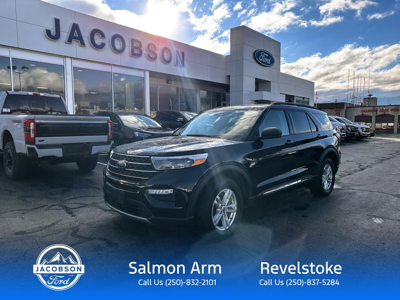 Used 2021 Ford Explorer XLT for sale in Salmon Arm, BC