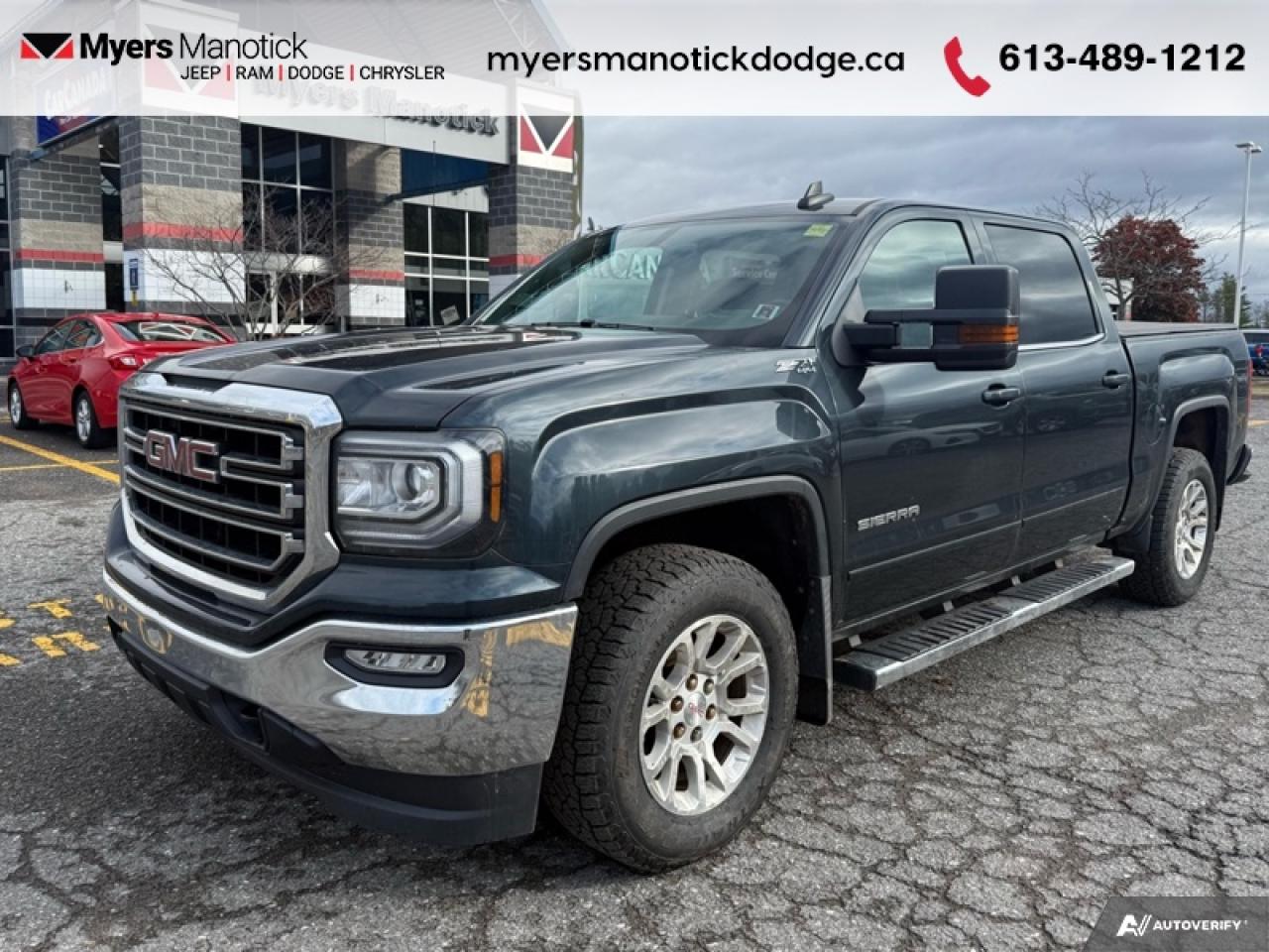 Used 2017 GMC Sierra 1500 SLE  -  Bluetooth - Low Mileage for sale in Ottawa, ON