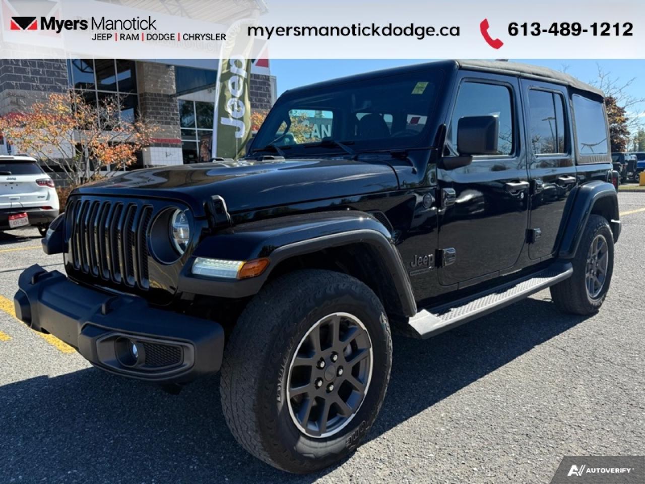 Used 2021 Jeep Wrangler Sport 80th Anniversary Unlimited for sale in Ottawa, ON