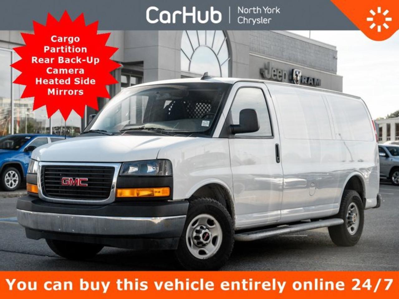 2023 GMC Savana Cargo Van RWD 2500 135" WB Cargo Partition Rear Back-Up  Camera Photo0