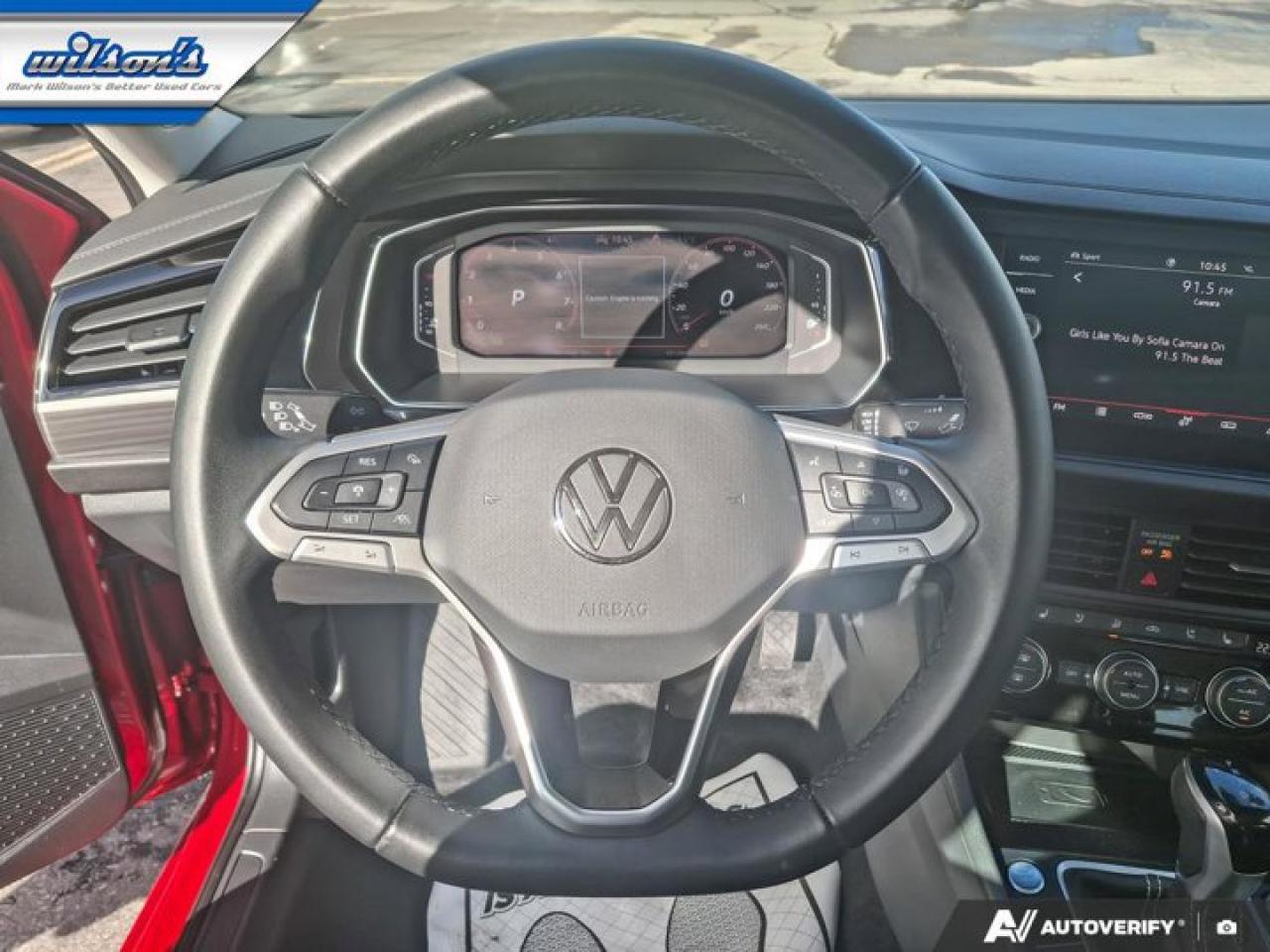 2023 Volkswagen Jetta Highline | Leather | Pano Roof | Heated Seats + Steering | Adaptive Cruise | CarPlay | Remote Start Photo