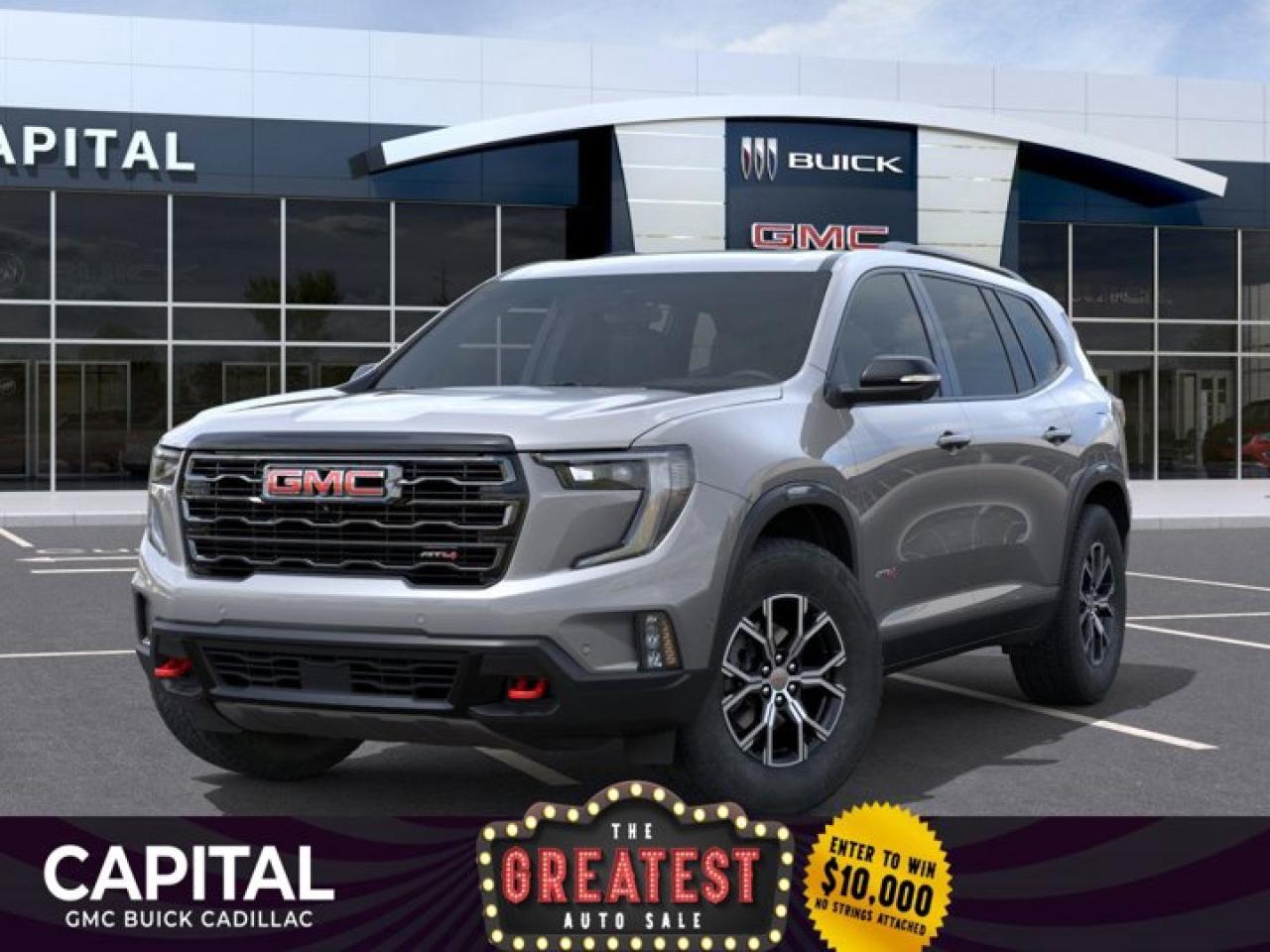 New 2026 GMC Acadia AT4 AWD for sale in Regina, SK