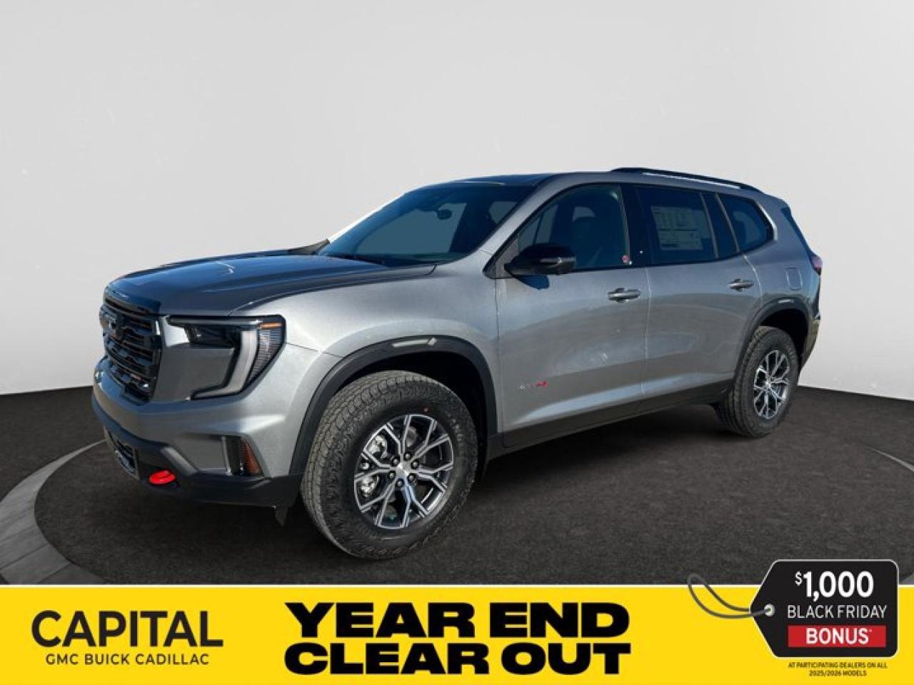 New 2026 GMC Acadia AT4 AWD for sale in Regina, SK