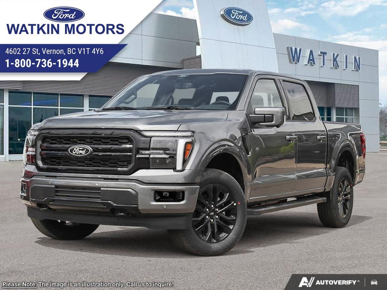 New 2025 Ford F-150 Lariat for sale in Vernon, BC