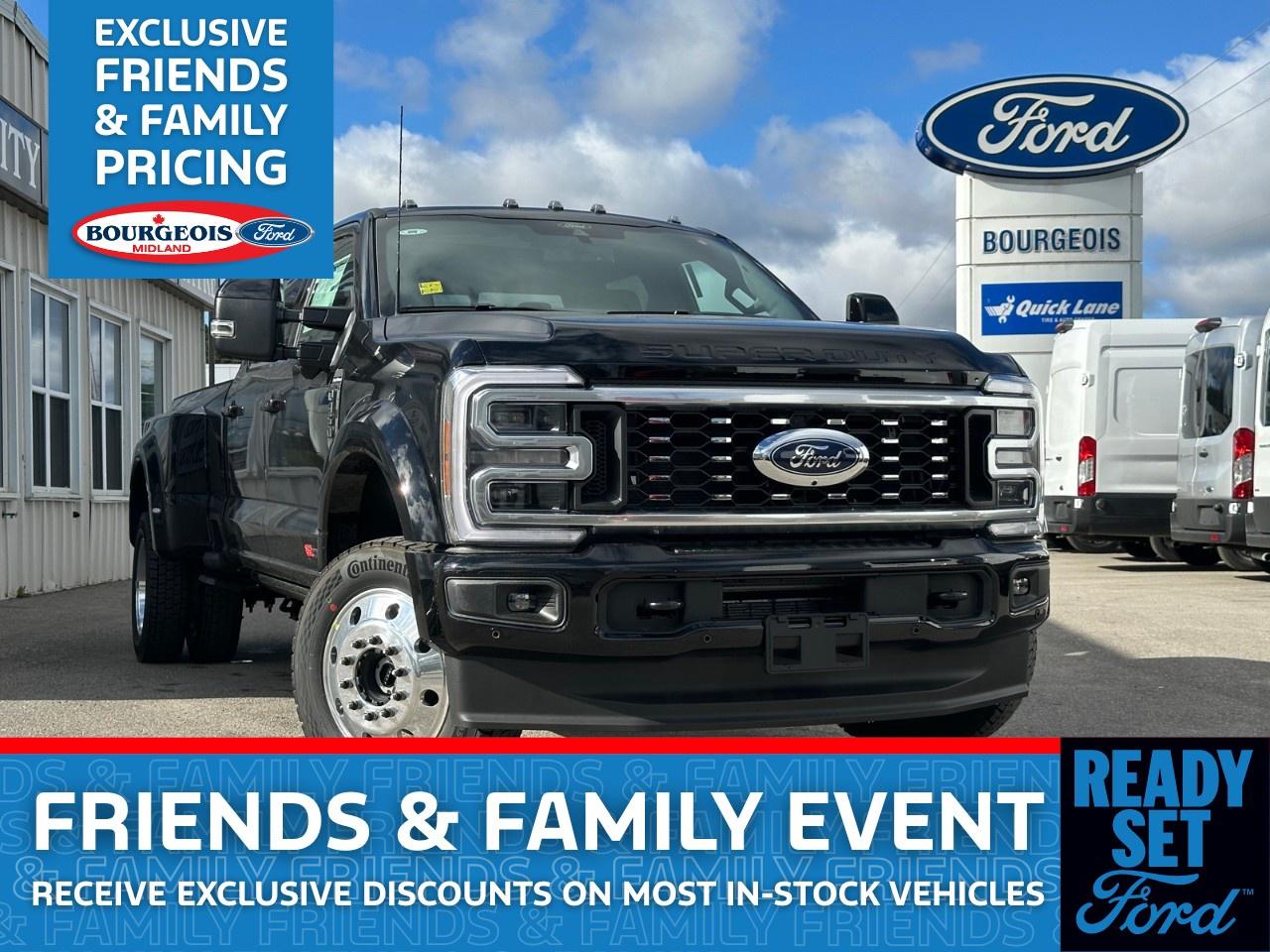 New 2026 Ford F-450 Super Duty DRW PLATINUM 4WD CREW CAB 8' BOX for sale in Midland, ON