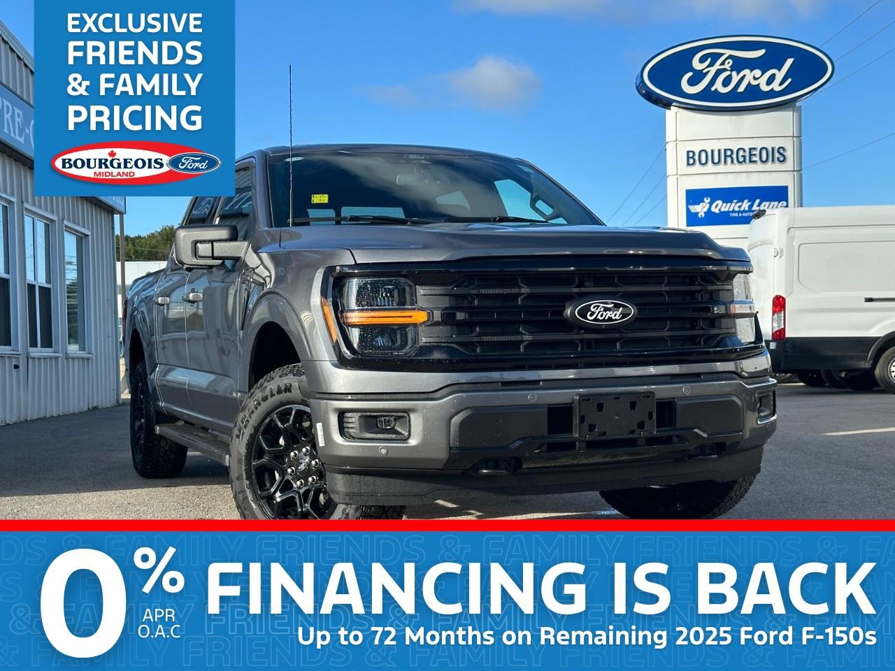 New 2025 Ford F-150 XLT 4WD SuperCrew 5.5' Box for sale in Midland, ON