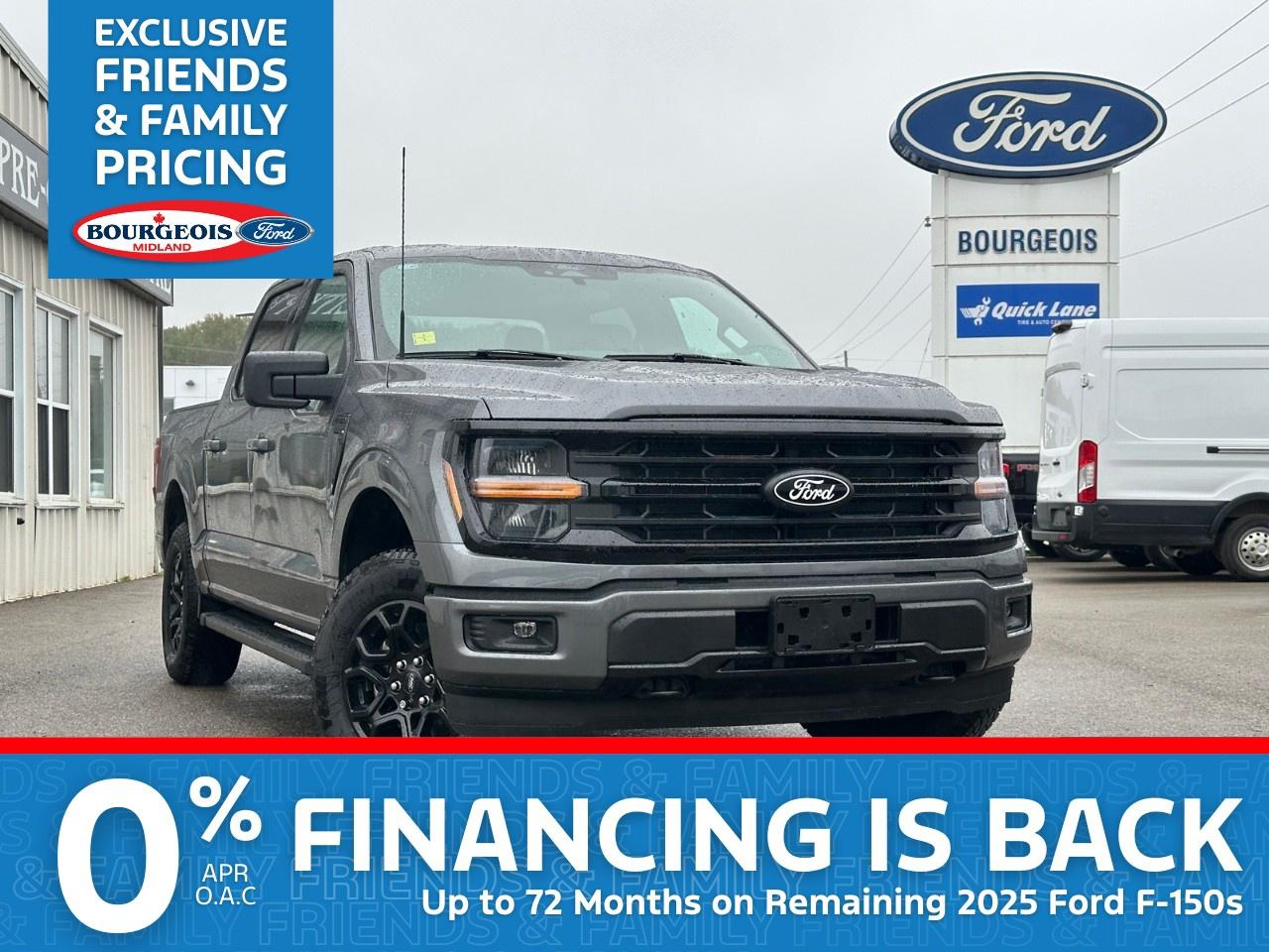 New 2025 Ford F-150 XLT 4WD SuperCrew 5.5' Box for sale in Midland, ON