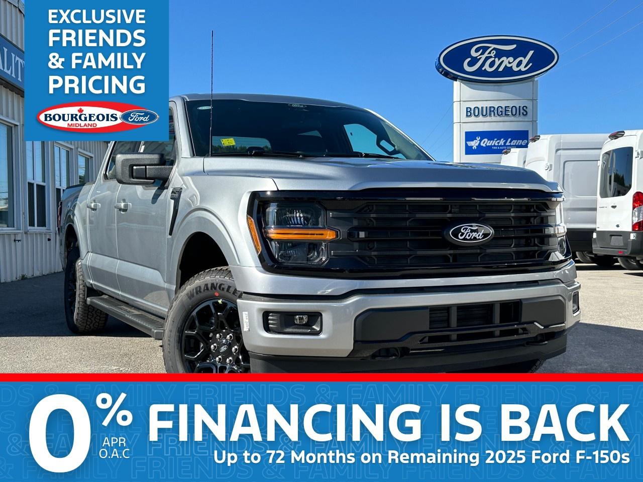 New 2025 Ford F-150 XLT 4WD SuperCrew 5.5' Box for sale in Midland, ON