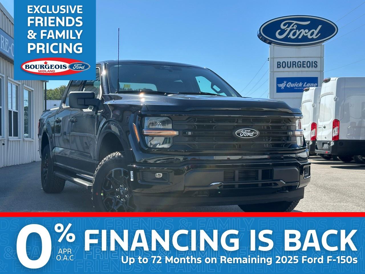 New 2025 Ford F-150 XLT 4WD SuperCrew 5.5' Box for sale in Midland, ON