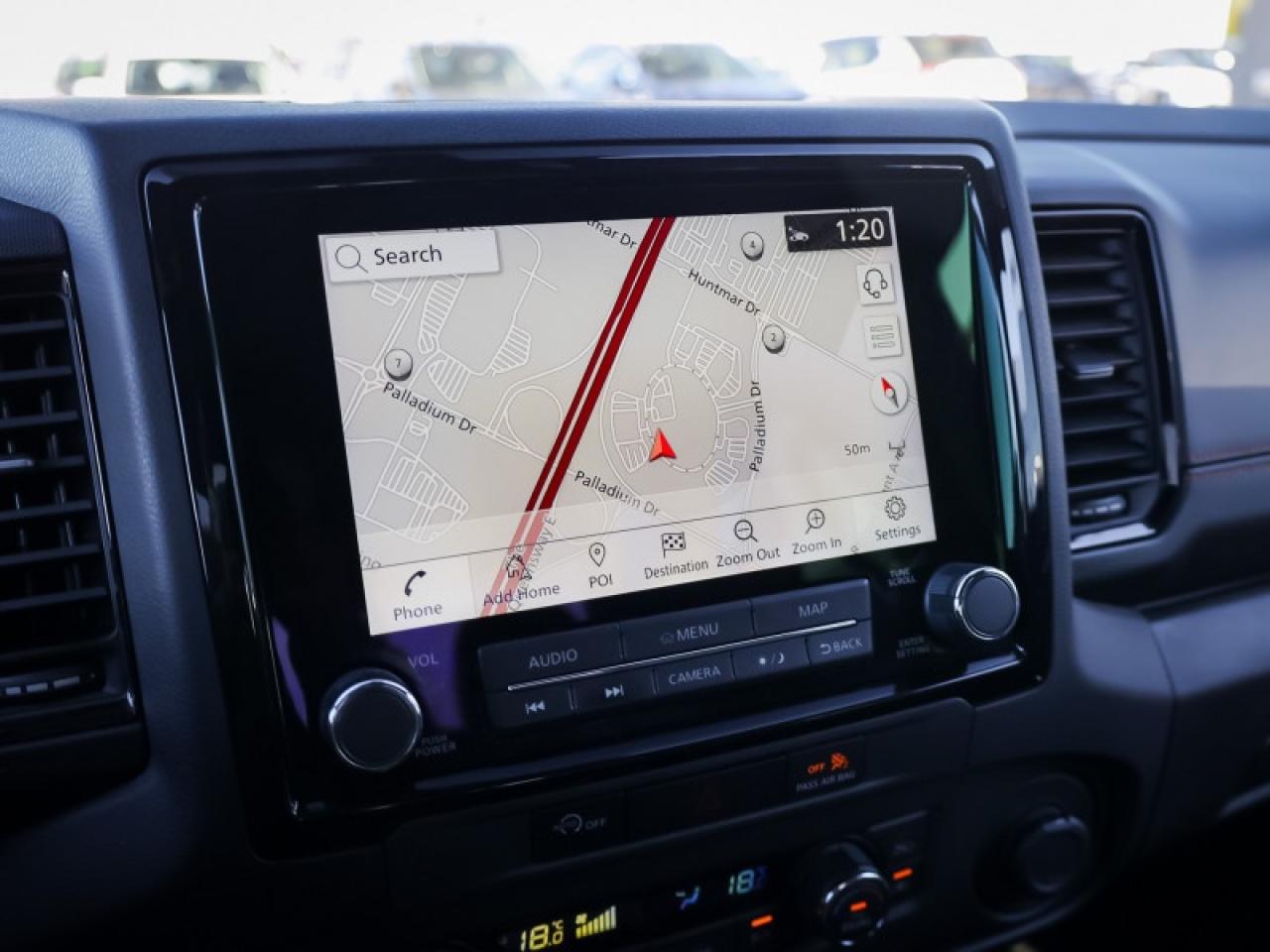 2023 Nissan Frontier Crew Cab PRO-4X  -  Navigation Photo