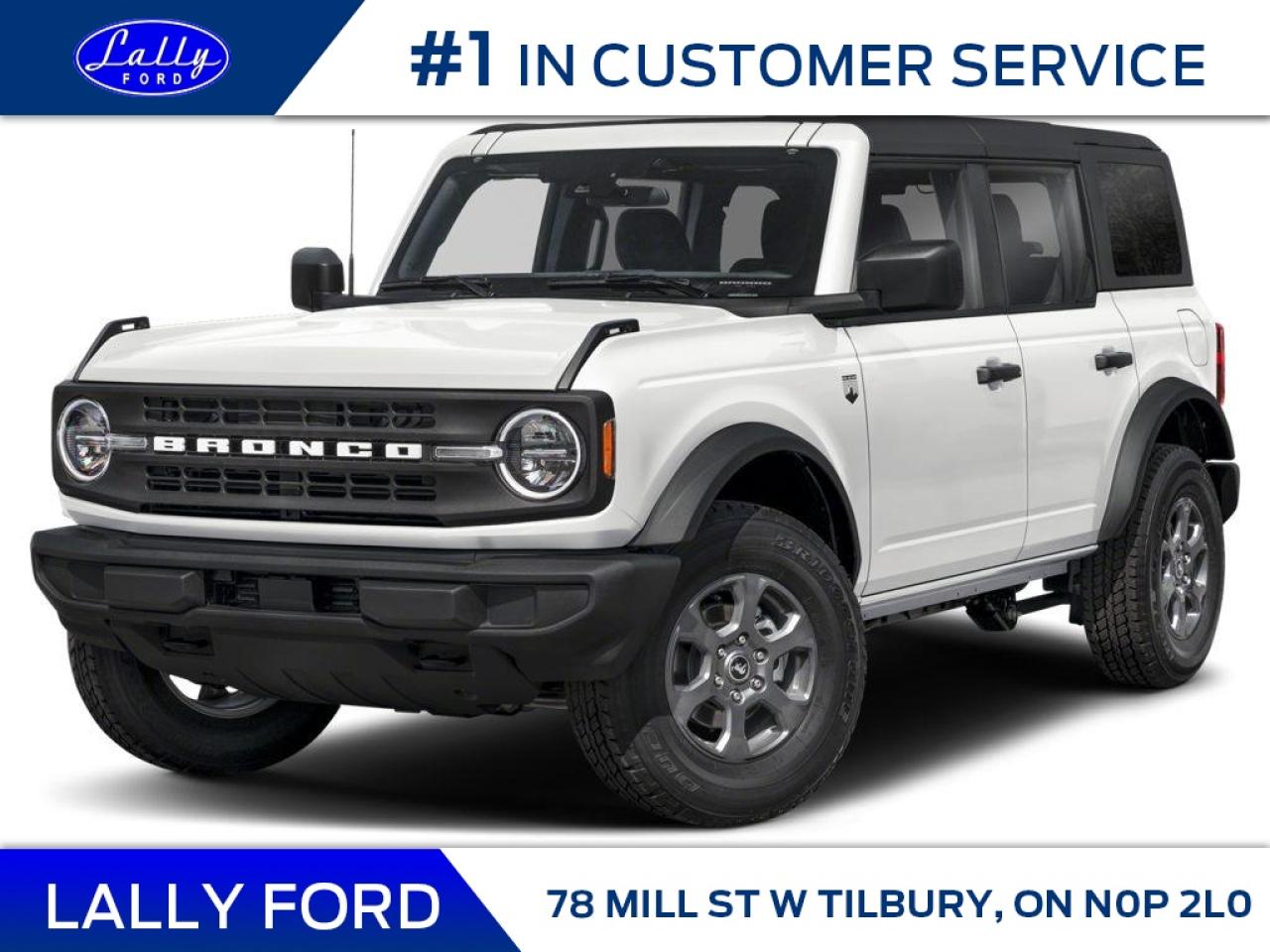 New 2025 Ford Bronco Big Bend for sale in Tilbury, ON