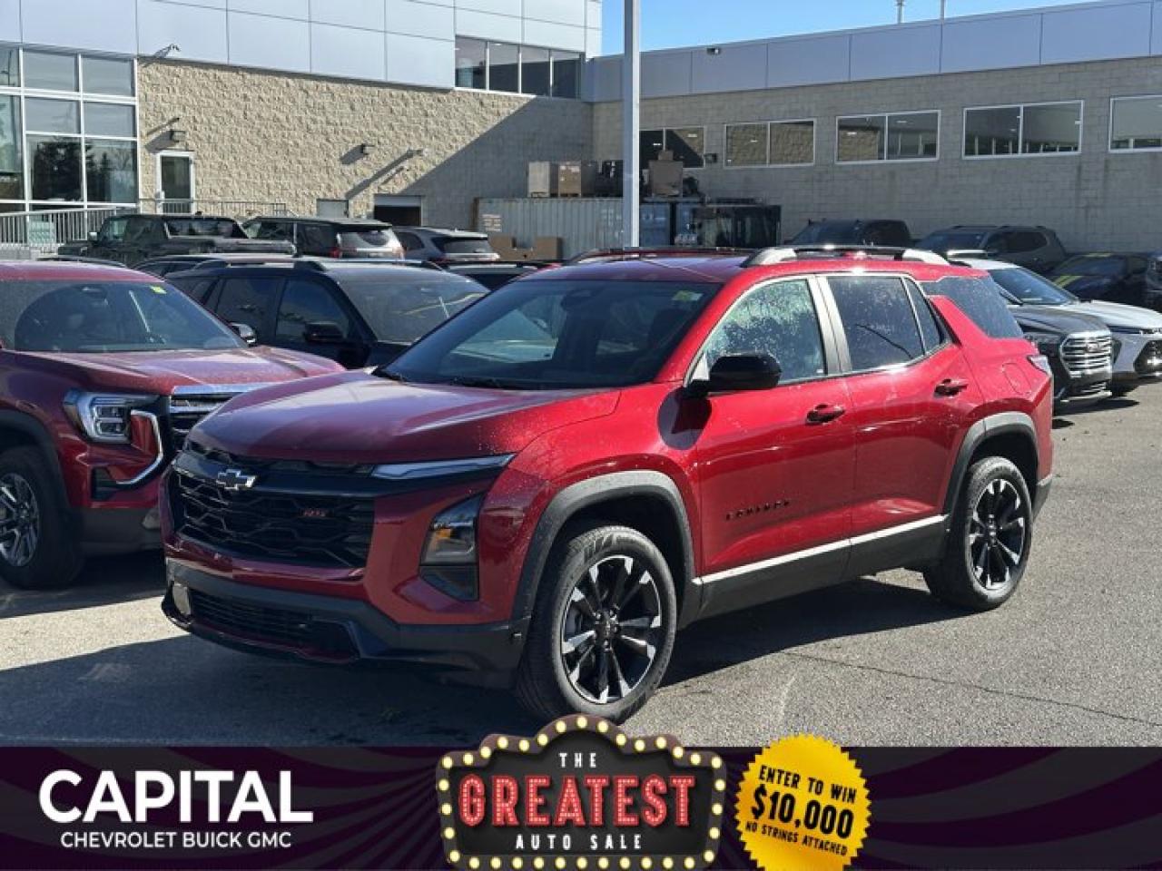 Recent Arrival!Ask for the Internet Department for more information or book your test drive today! Call 403-256-4960 for fast answers at your fingertips! Disclaimer: All prices are plus taxes. See dealer for details. AMVIC Licensed Dealer # B2020028.2025 Equinox 8-Speed Automatic AWD Equinox RS, AWD, Heated front seats, Preferred Equipment Group 2RS, Radio: 11.3 Diagonal Advanced Colour LCD Display, Wheels: 19 Carbon Flash Metallic Aluminum.