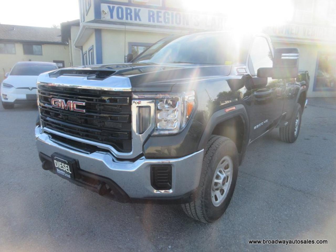 2023 GMC Sierra 3500 1-TON SL-MODEL 3 PASSENGER 6.6L - DURAMAX.. 4X4.. REGULAR-CAB.. 8-FOOT-BOX.. TRAILER BRAKE.. BACK-UP CAMERA.. BLUETOOTH SYSTEM.. KEYLESS ENTRY..