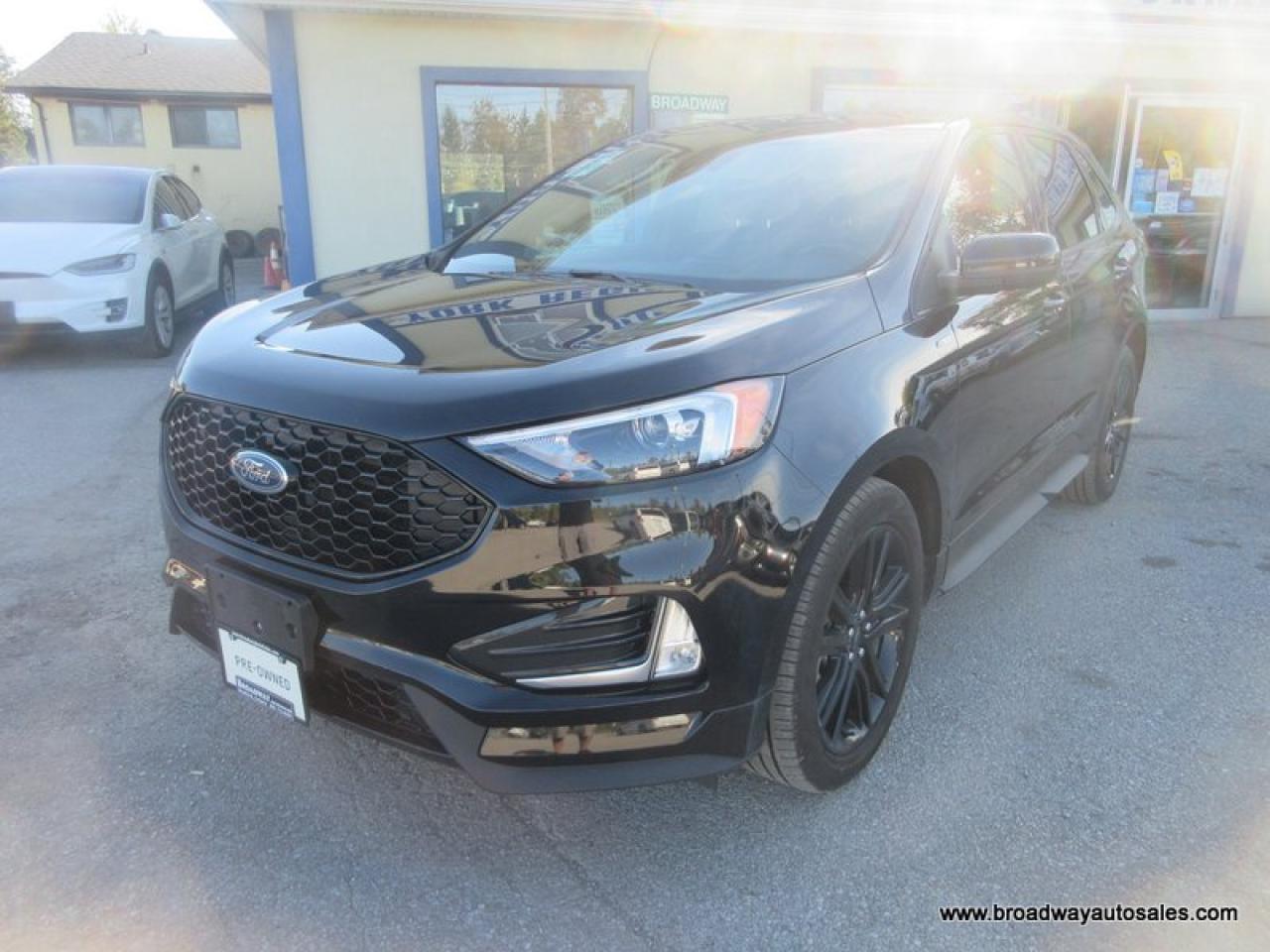 2023 Ford Edge ALL-WHEEL DRIVE ST-LINE-PACKAGE 5 PASSENGER 2.0L - DOHC.. NAVIGATION.. PANORAMIC SUNROOF.. HEATED SEATS & WHEEL.. BACK-UP CAMERA..