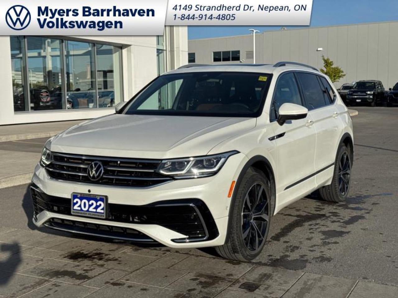 Used 2022 Volkswagen Tiguan Highline R-Line  - Sunroof for sale in Nepean, ON
