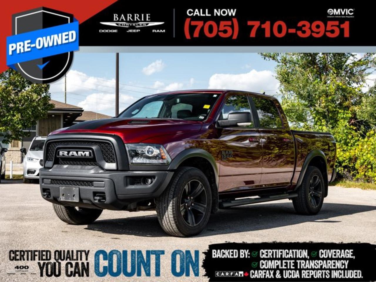Used 2021 RAM 1500 Classic WARLOCK for sale in Barrie, ON