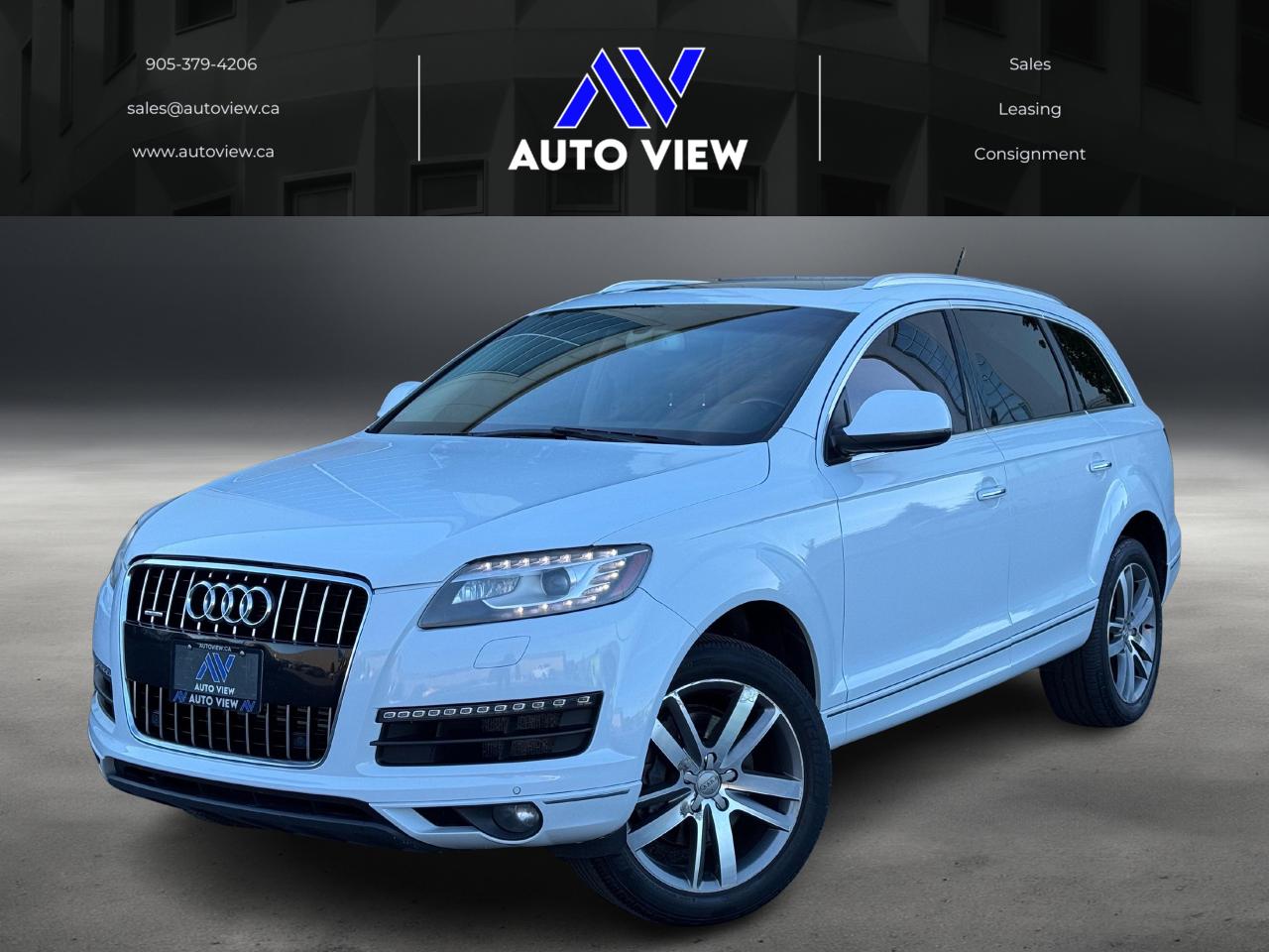 2012 Audi Q7 3.0L Premium **7 SEATER**