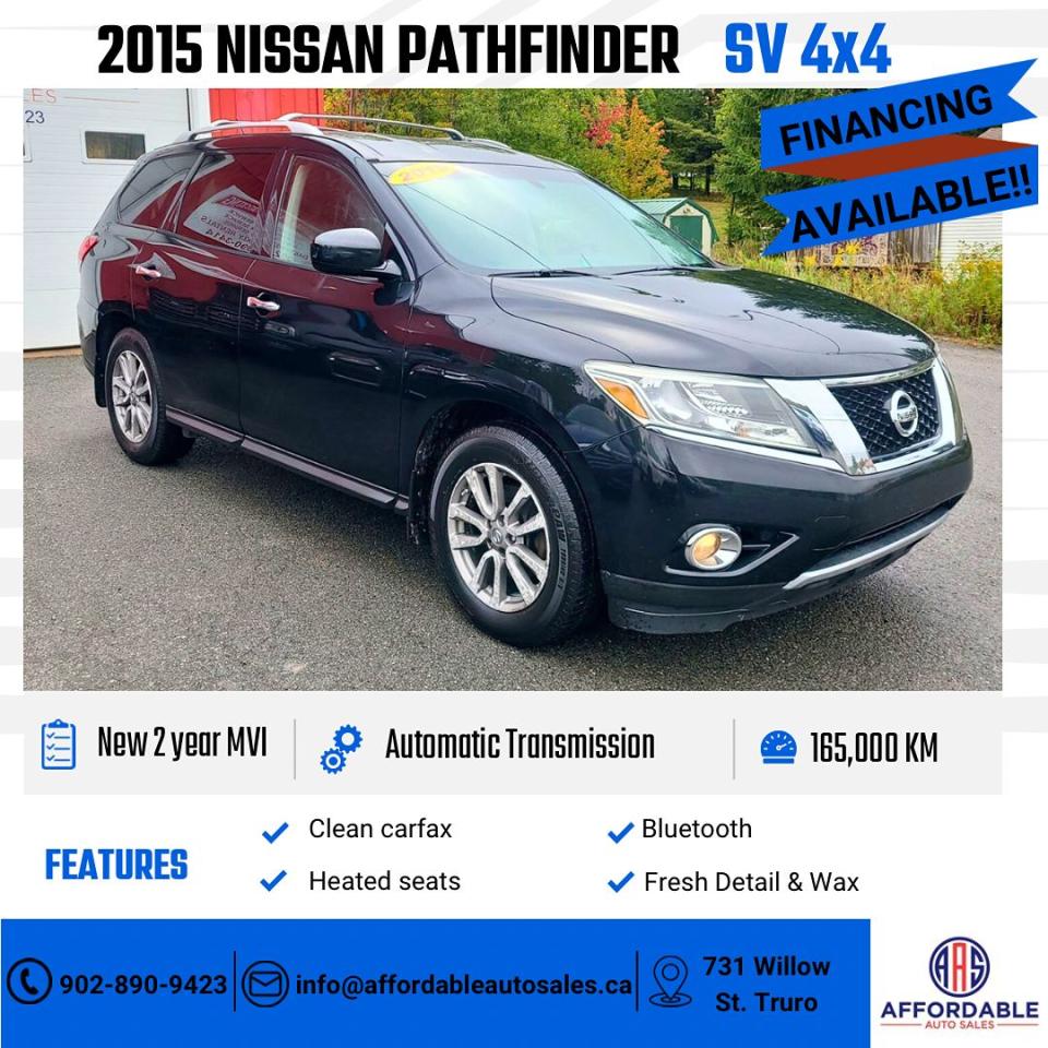 Used 2015 Nissan Pathfinder SV for sale in Truro, NS