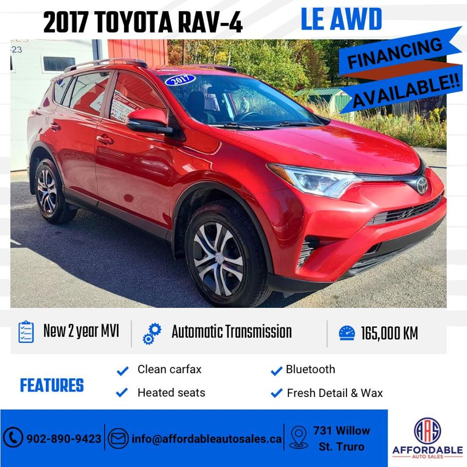 Used 2017 Toyota RAV4 LE for sale in Truro, NS