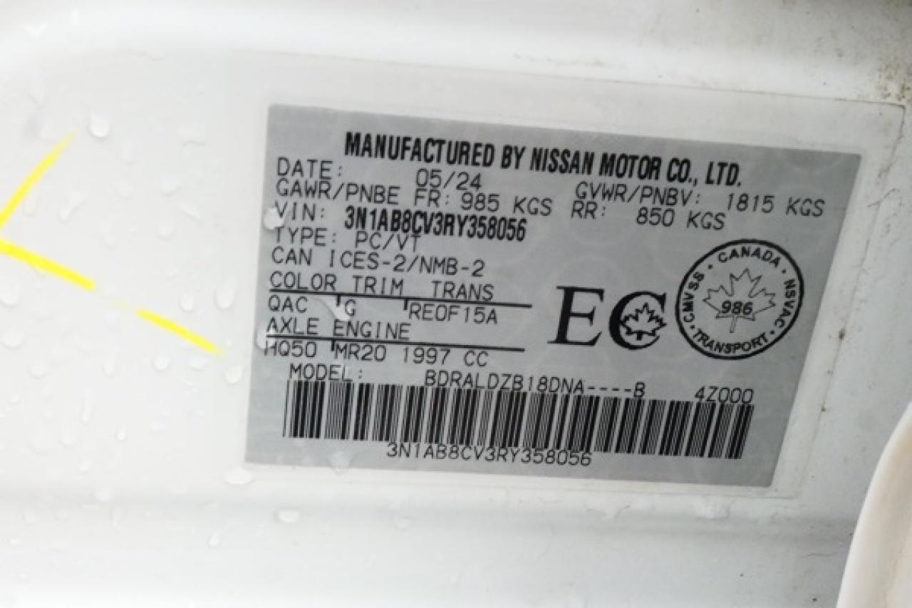 2024 Nissan Sentra SV w/Htd cloth, BUC - Photo #19