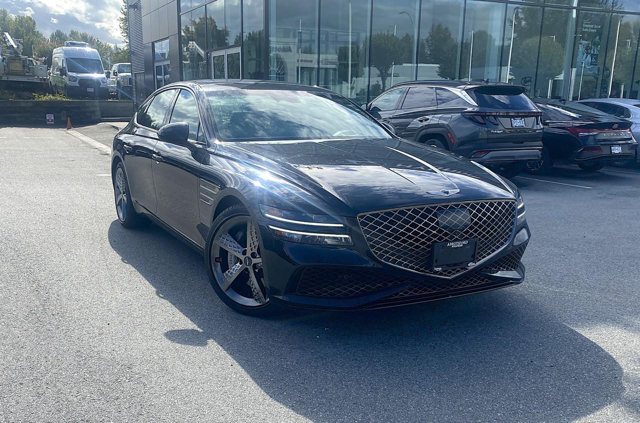 Used 2022 Genesis G80 3.5T Sport for sale in Abbotsford, BC