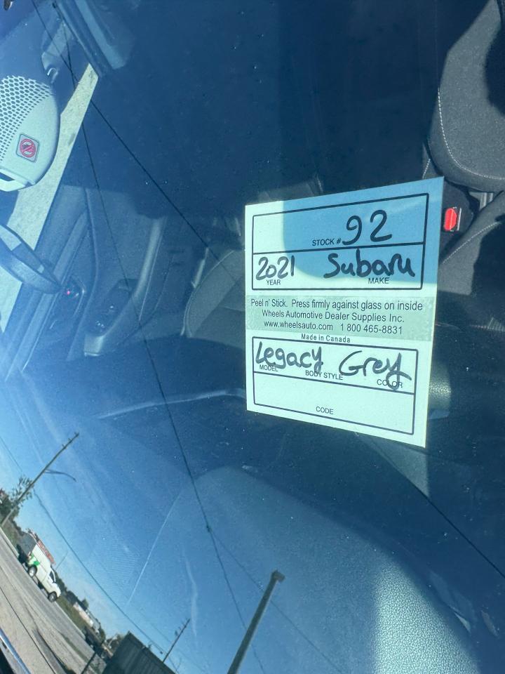 2021 Subaru Legacy CONVENIENCE, 4 CYL, ONLY 92,000KMS, AUTO, CERT - Photo #19