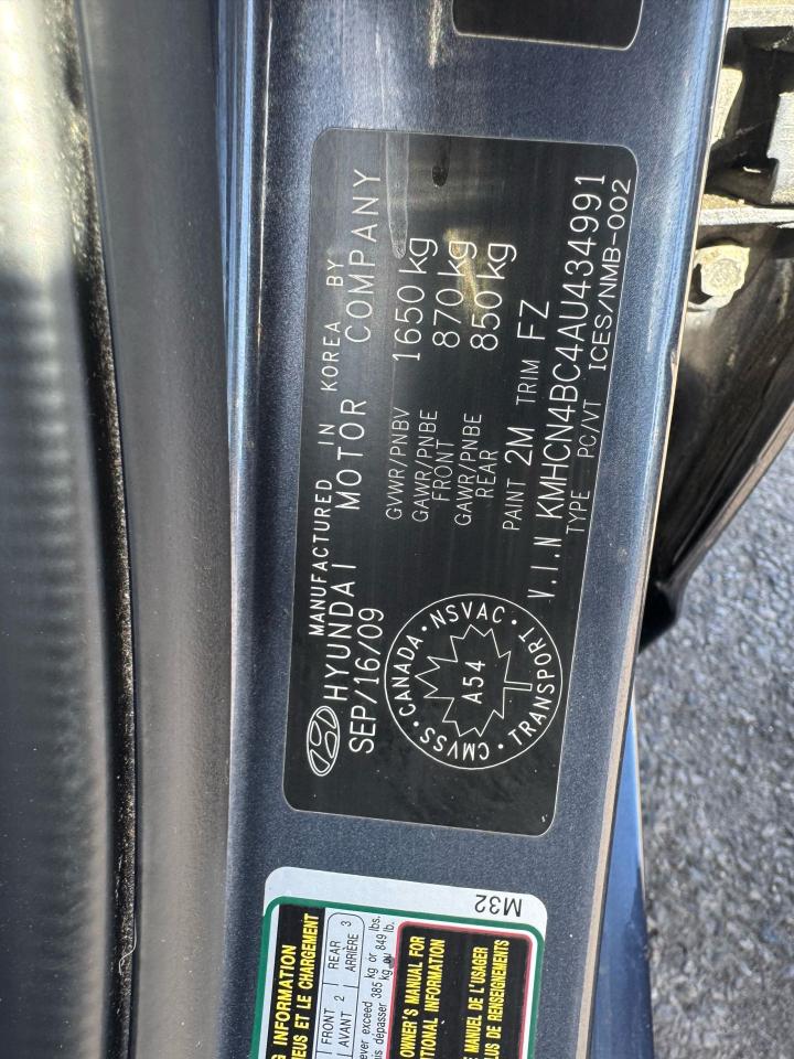 2010 Hyundai Accent GL, SEDAN, AUTO, 4 CYL, ONLY 66KMS, CERTIFIED - Photo #16