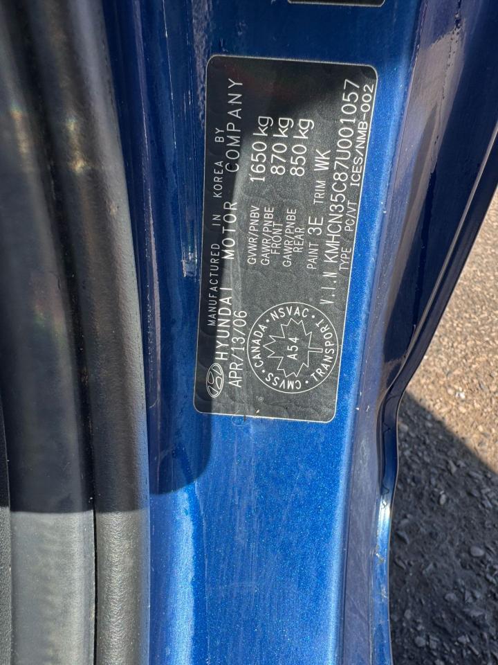 2007 Hyundai Accent HATCHBACK, AUTO, 4 CYL, ONLY 66KMS, CERTIFIED - Photo #17