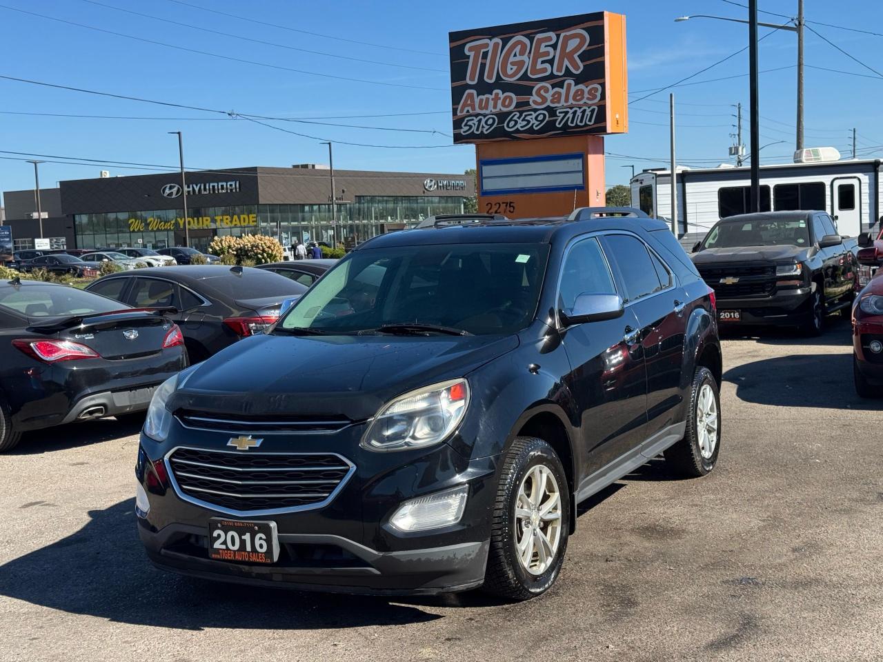 2016 Chevrolet Equinox LT, ALLOYS, SUNROOF, NAVI, 4 CYL, CERTIFIED