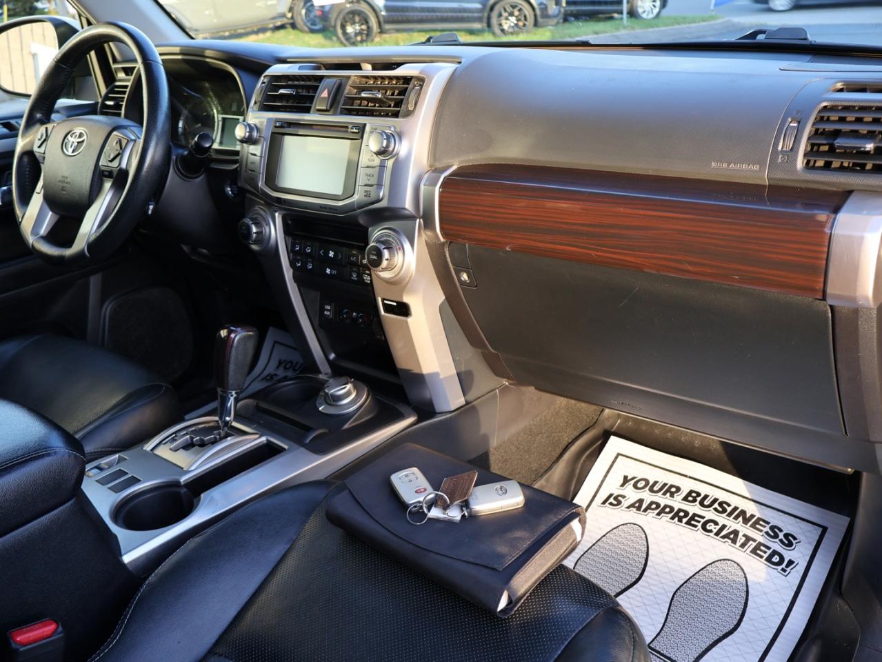 2018 Toyota 4Runner LIMITED-TRAIL 4WD SAFETY CERTIFIED CAMERA NAV BLUETOOTH LEATHER HEAT/COLD SUNROOF CRUISE ALLOYS - Photo #14