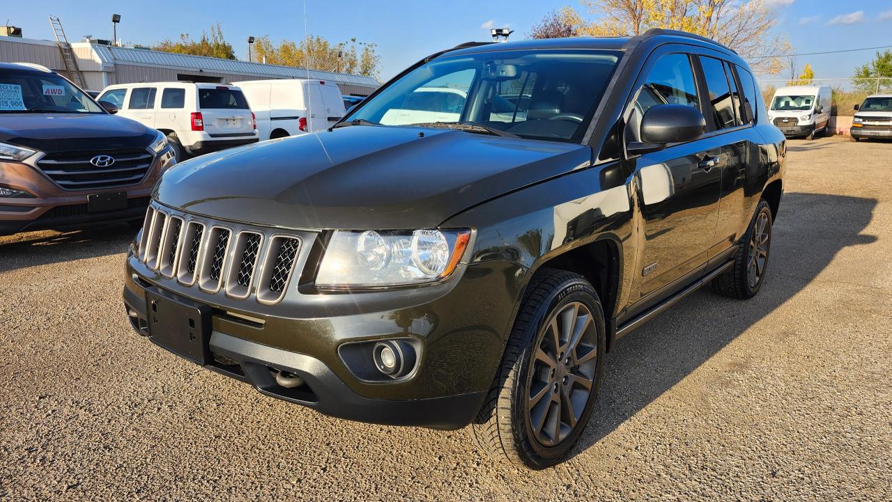 2016 Jeep Compass 75th Anniversary, 4X4, Leather, Sunroof, Htd seats