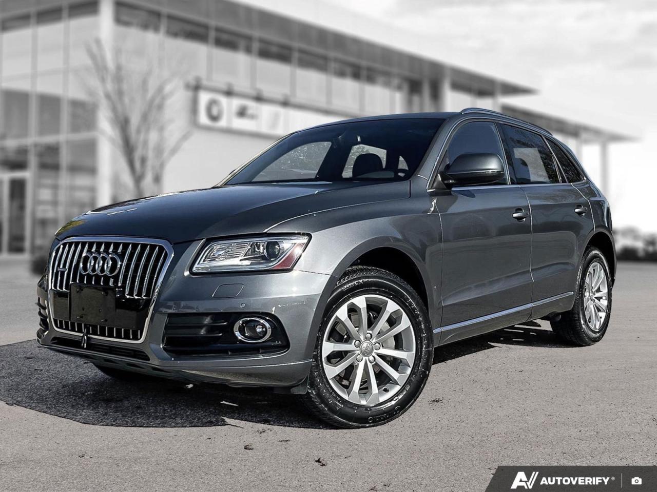 Used 2014 Audi Q5 2.0L Technik Local, Low Mileage! for sale in Winnipeg, MB