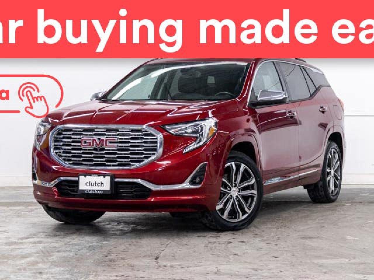 Used 2019 GMC Terrain Denali AWD w/ Apple CarPlay & Android Auto, Panoramic Moonroof, Nav for sale in Toronto, ON