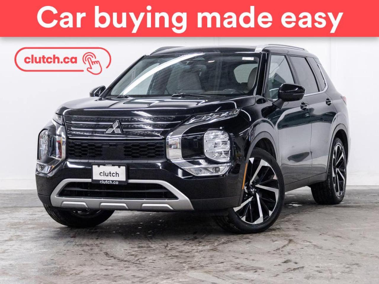 Used 2022 Mitsubishi Outlander SEL S-AWC w/Apple CarPlay & Android Auto, Heated Front Seats, Backup Cam for sale in Toronto, ON