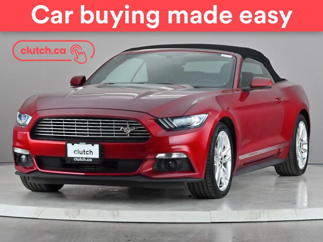 Used 2017 Ford Mustang EcoBoost Premium w/ Apple CarPlay, Heated Front Seats, Rearview Cam for sale in Toronto, ON