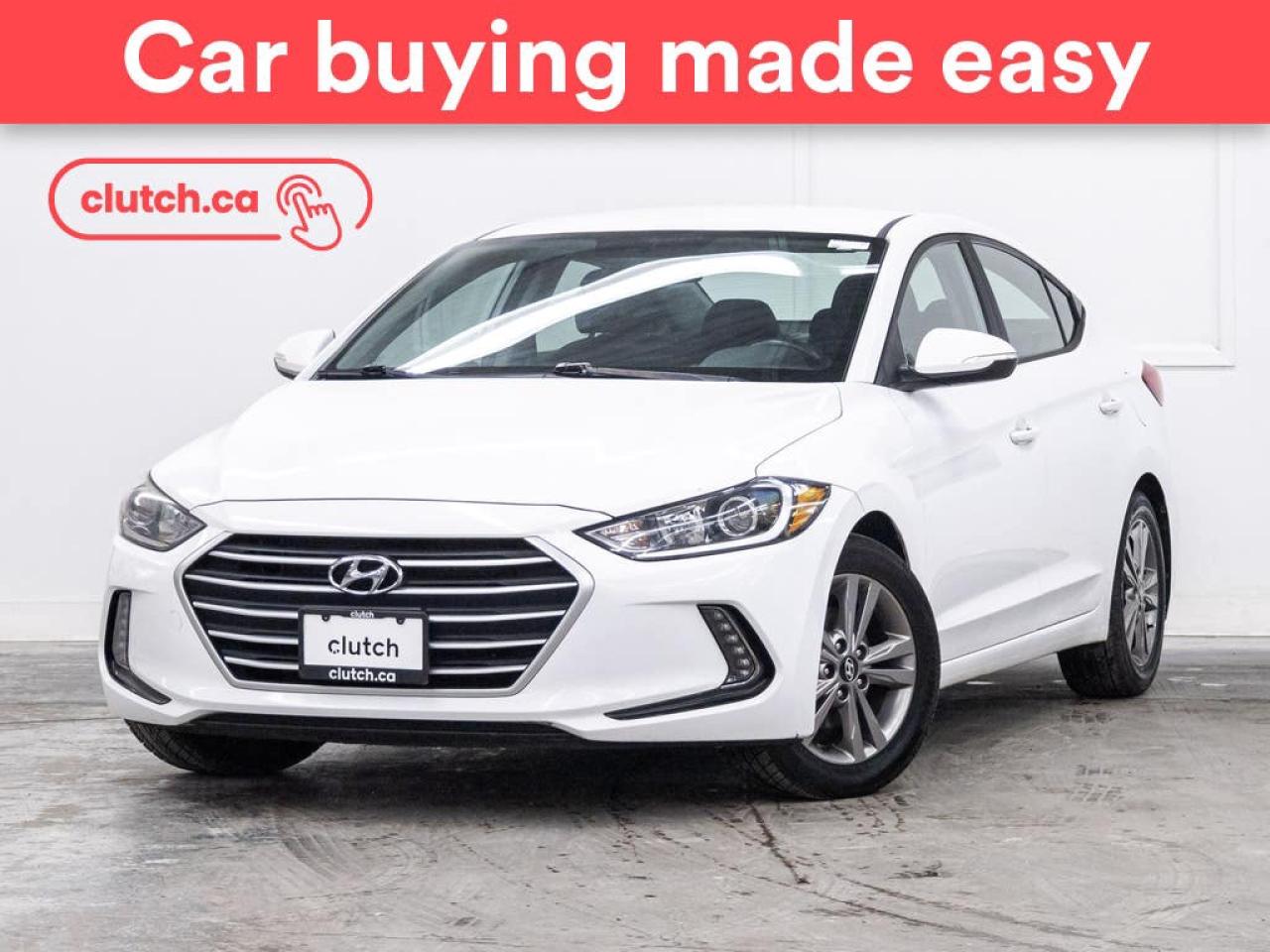 Used 2017 Hyundai Elantra GL w/ Apple CarPlay & Android Auto, Heated Steering Wheel. Heated Front Seats for sale in Toronto, ON
