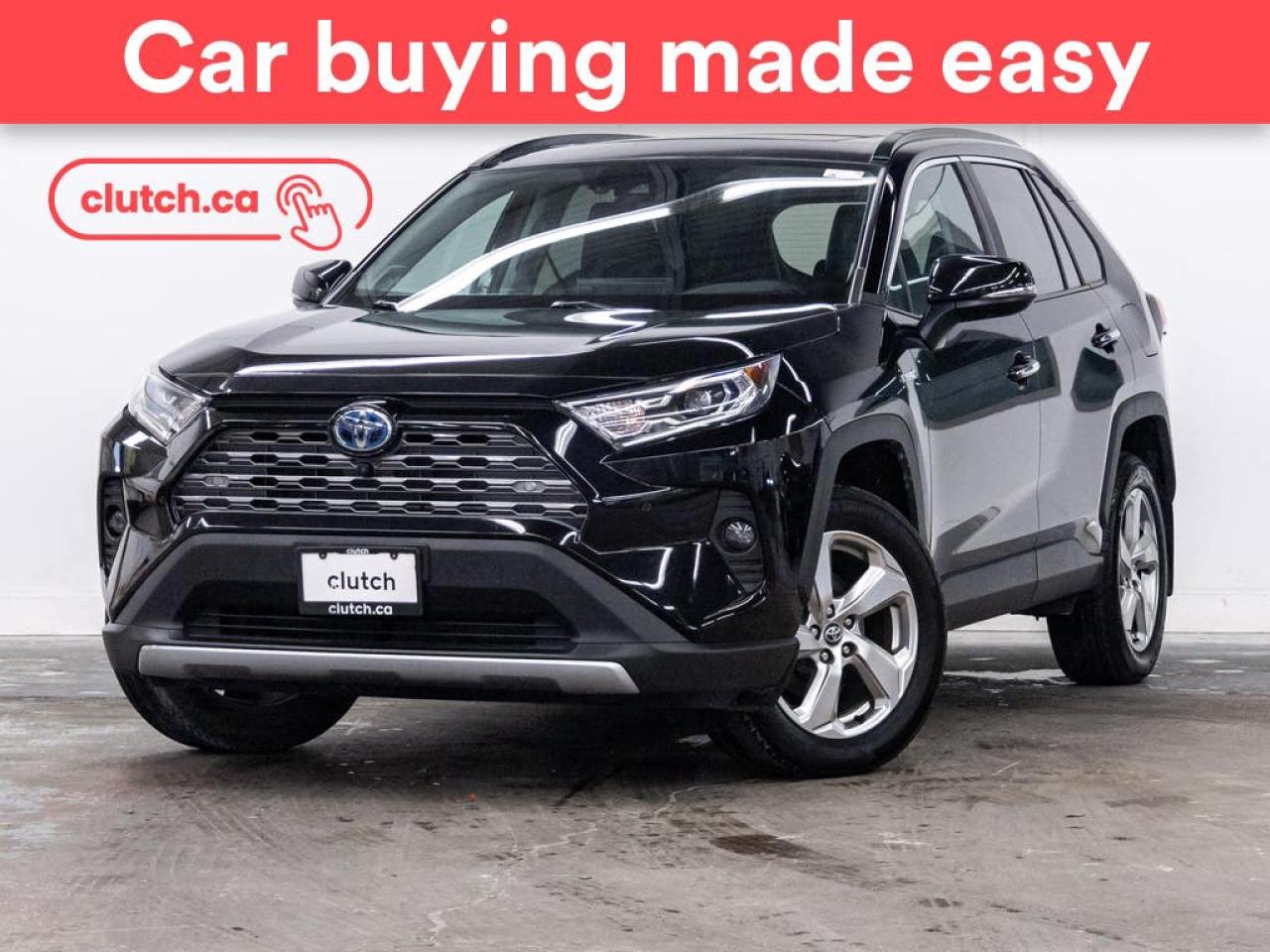 Used 2021 Toyota RAV4 Hybrid Limited AWD w/ Front Heated Seats, Rearview Cam, Dual Zone A/C for sale in Toronto, ON