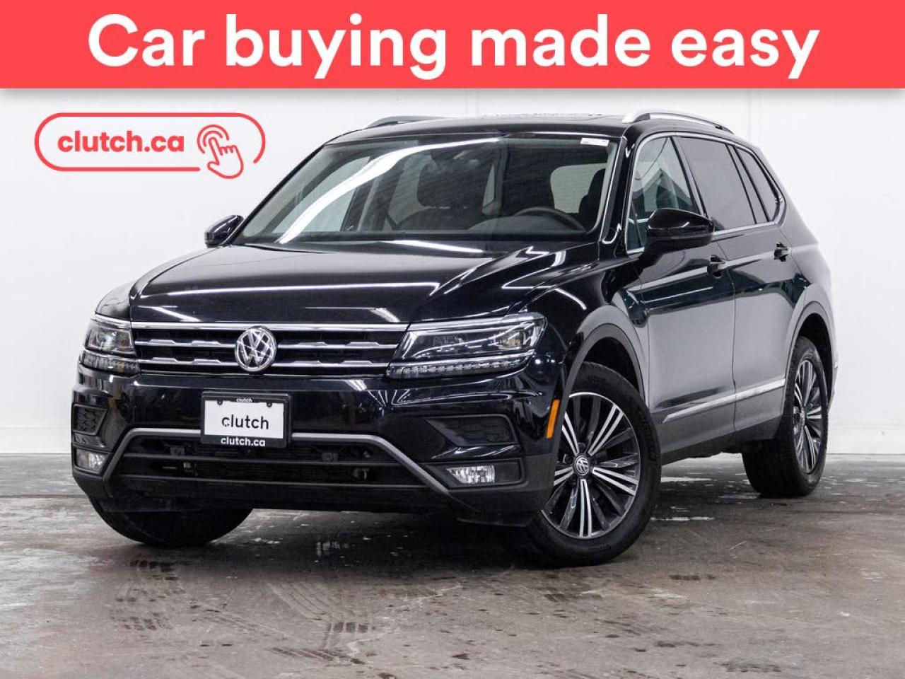 Used 2021 Volkswagen Tiguan Highline AWD w/ Apple CarPlay & Android Auto, Panoramic Moonroof, Nav for sale in Toronto, ON