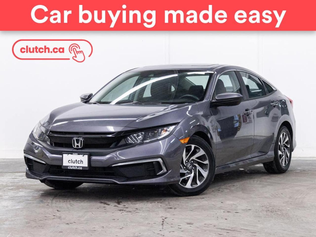 Used 2020 Honda Civic EX w/Apple Carplay & Android Auto, Heated Front Seats, Backup Cam for sale in Toronto, ON