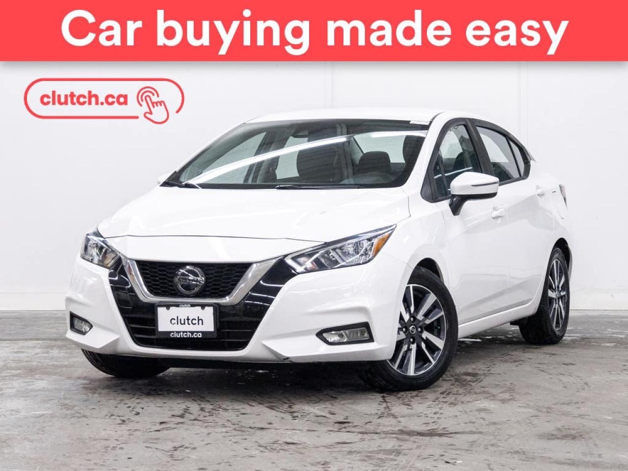 Used 2021 Nissan Versa SV w/ Apple CarPlay & Android Auto, Heated Front Seats, Rearview Cam for sale in Toronto, ON