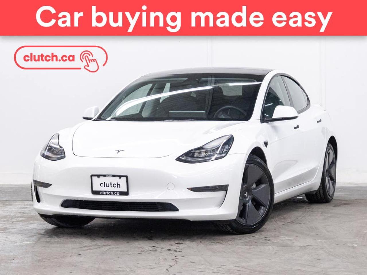 Used 2022 Tesla Model 3 Standard Range Plus w/ Nav, Wireless Charging, Heated Front Seats for sale in Toronto, ON