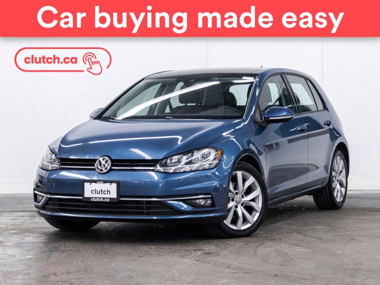 Used 2021 Volkswagen Golf Highline w/ Apple CarPlay & Android Auto, Sunroof, Nav for sale in Toronto, ON