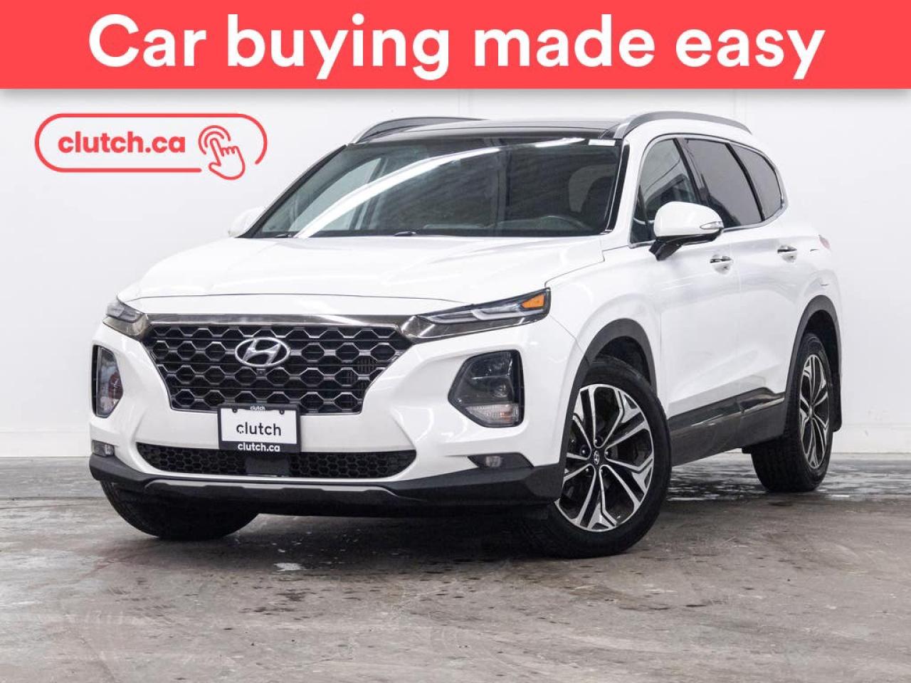 Used 2020 Hyundai Santa Fe Ultimate AWD w/ Apple CarPlay & Android Auto, Panoramic Moonroof, Nav for sale in Toronto, ON
